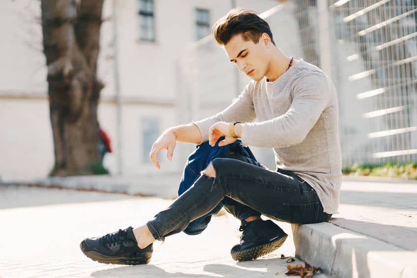 ripped jeans for work